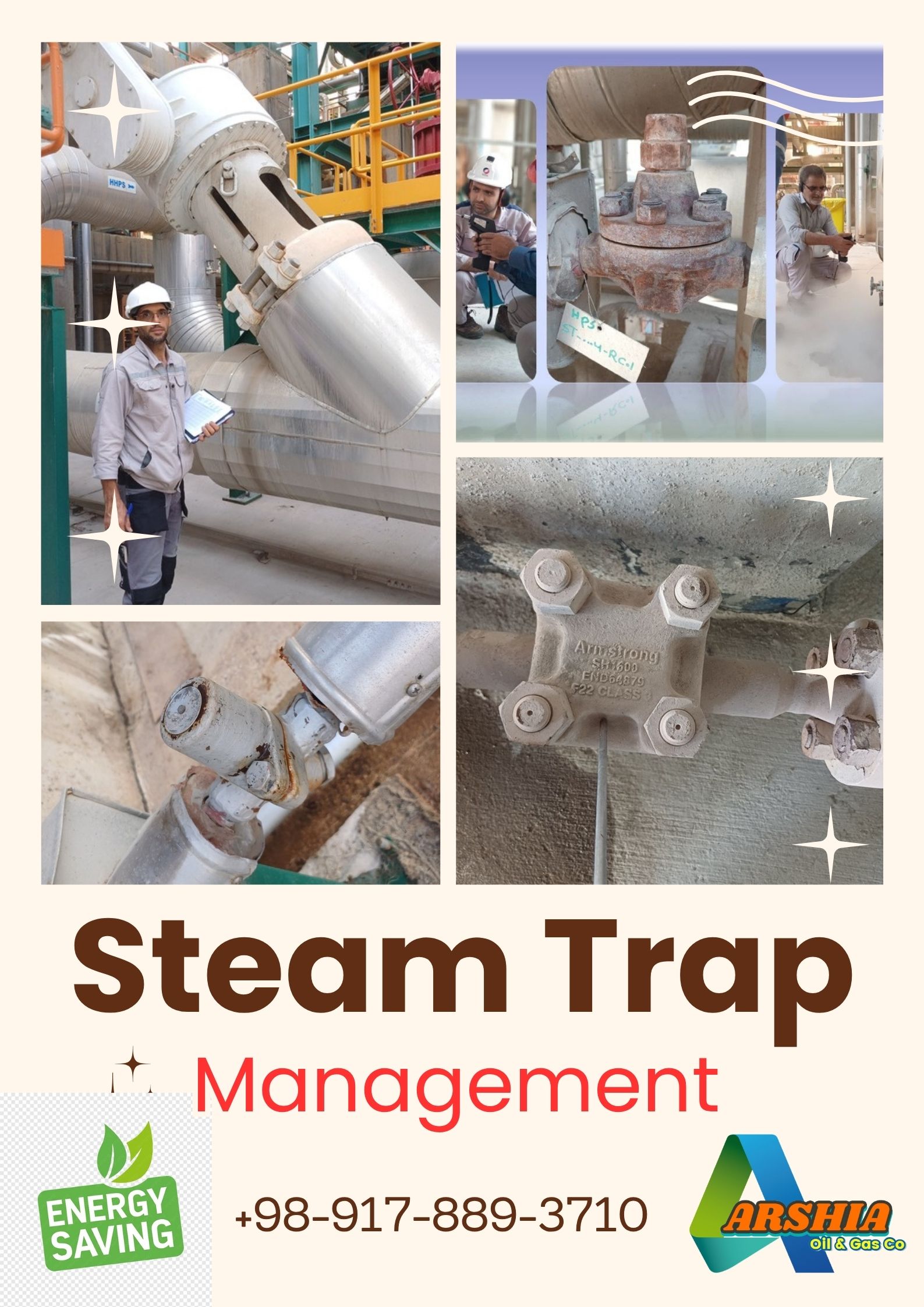 پایش تله های بخار - شرکت های پتروشیمی متانول سازی